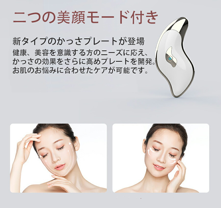 楽天市場】☆かっさプレート かっさ カッサ 電動 温感 電動 首 美顔器