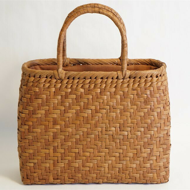 楽天市場】山葡萄 かごバッグ 網代の通販