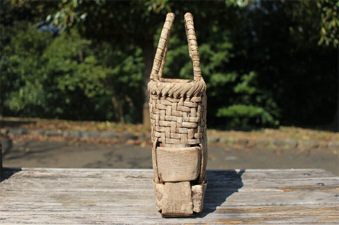 楽天市場】山胡桃木 かごバック 籠 カゴ やまぶどう 中布と内ポケット