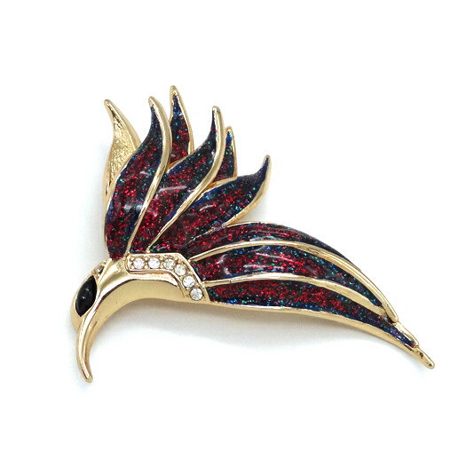 楽天市場】クリスチャン ディオール ヴィンテージ ブローチ GP メタル