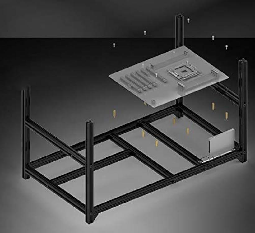楽天市場】マイニングリグ 7個大風量ファン付き マイニングフレーム