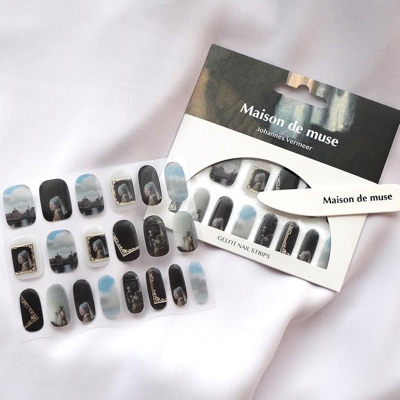 楽天市場】ネイルシール Johannes Vermeer 真珠の耳飾りの少女 絵画