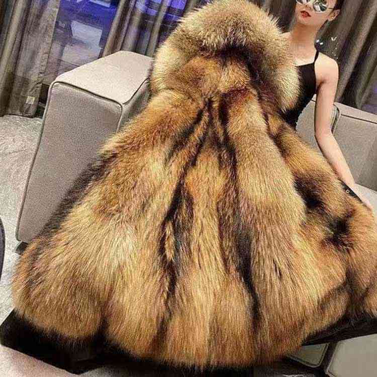 ブラウン モッズコート 36サイズ リラクス ライナー ファーベスト付