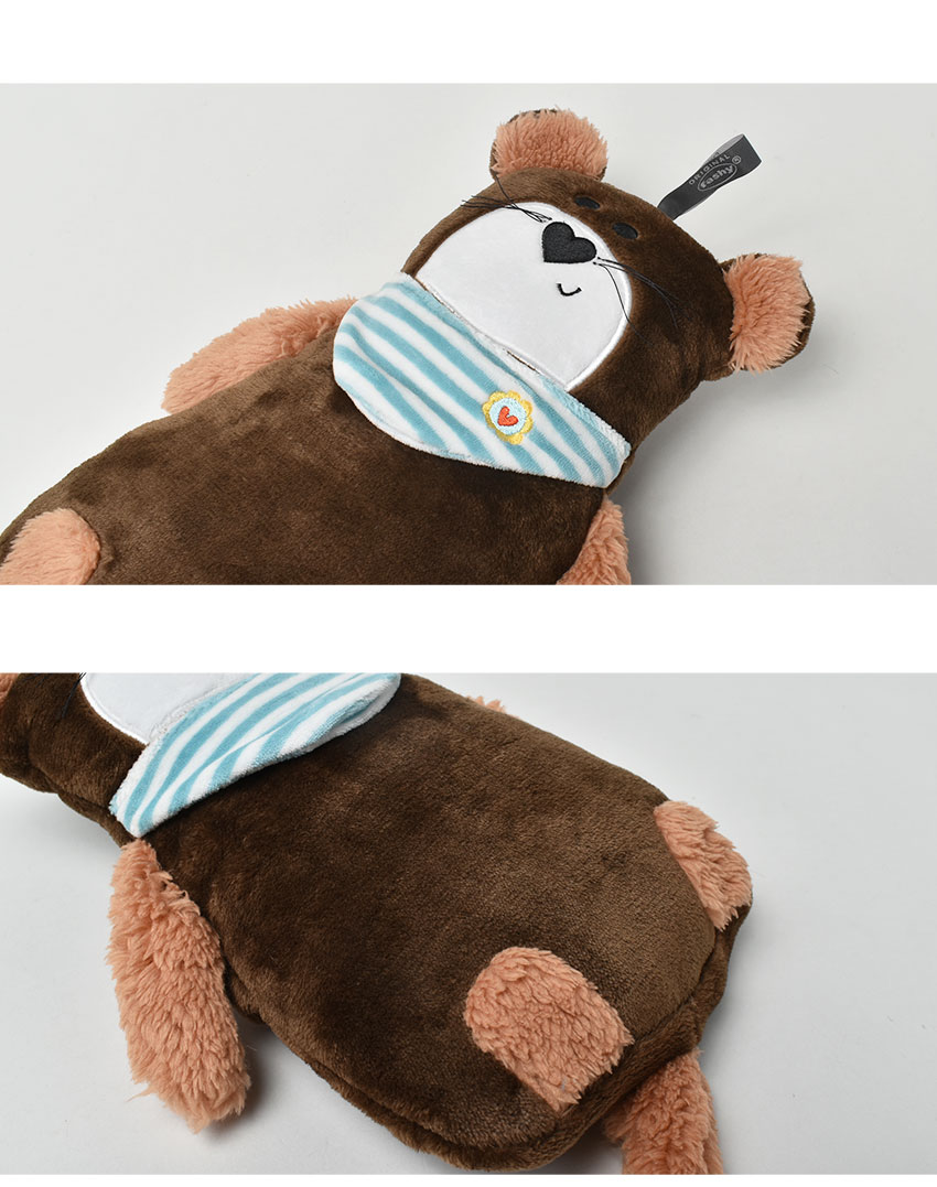 楽天市場】ファシー 湯たんぽ FASHY ぬいぐるみ湯たんぽ ベージュ