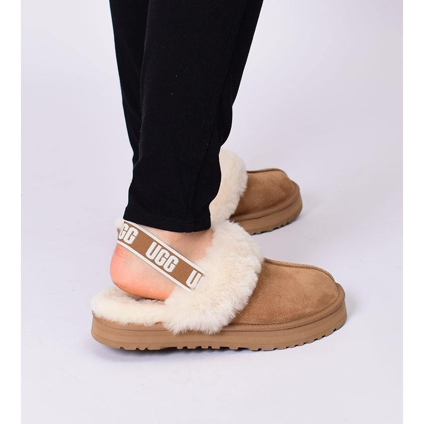 楽天市場】UGG アグ ファンケット ファーサンダル キッズ レディース