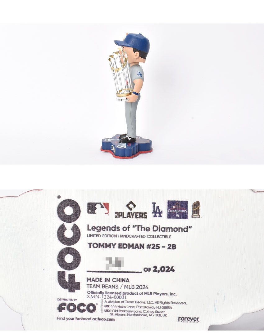 楽天市場】メジャーリーグベースボール ボブルヘッド Tommy Edman Los