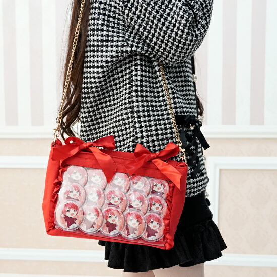 楽天市場】2WAYシークレットレースアップポシェット 痛バッグ 痛バック