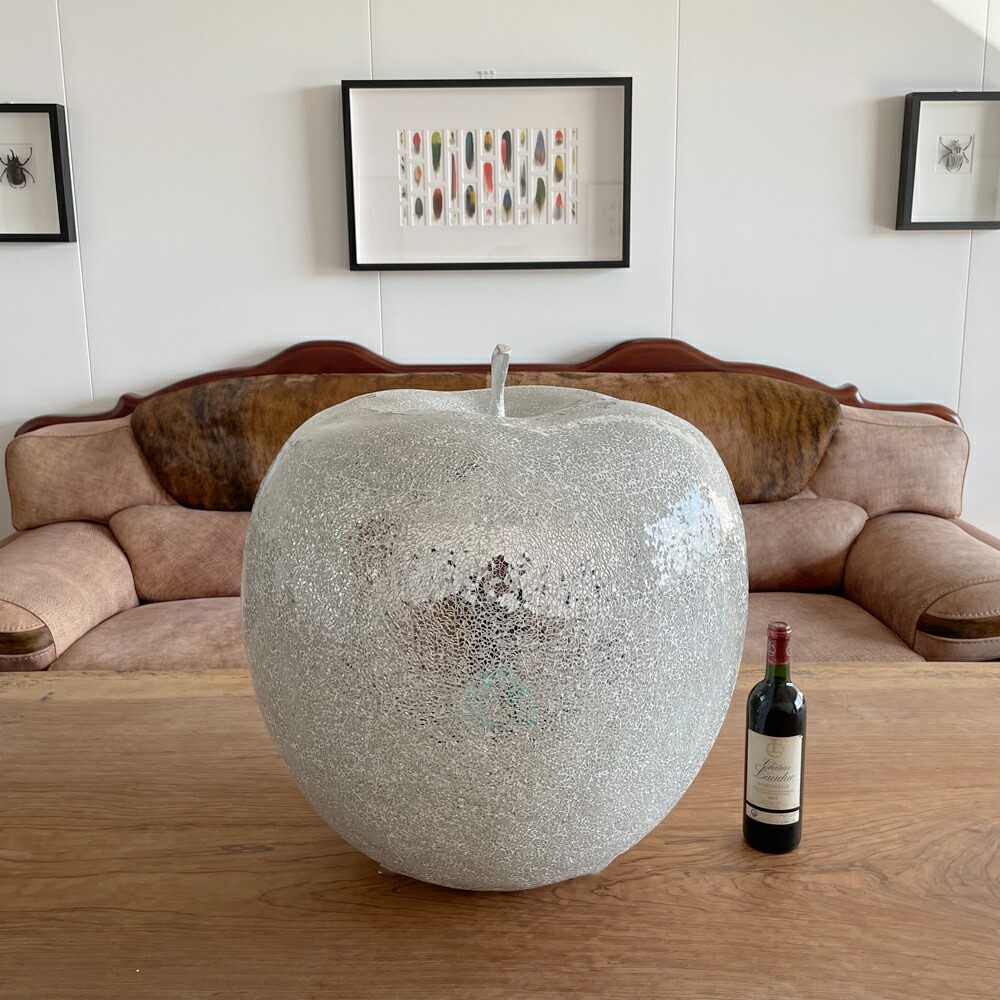 炭アート りんご炭 ウォールアート オブジェ アートパネル インテリア