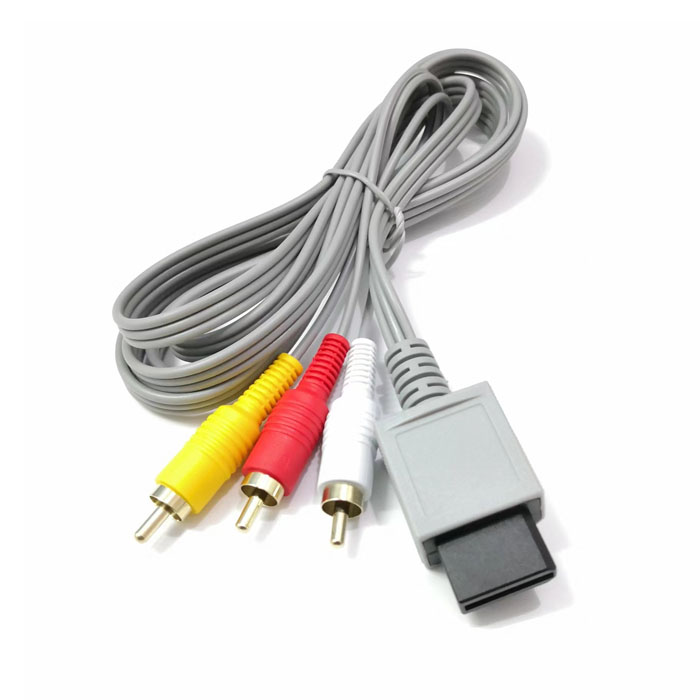 楽天市場】「1.8M」AVケーブル Wii専用 Wii/Wii U対応用 AVケーブル AV