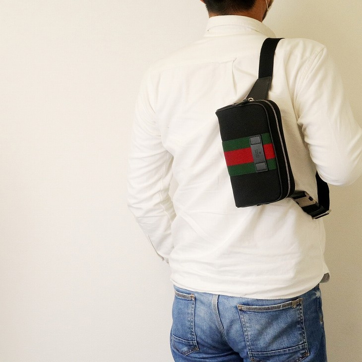 楽天市場】グッチ バッグ メンズ GUCCI ショルダーバッグ 斜めがけ
