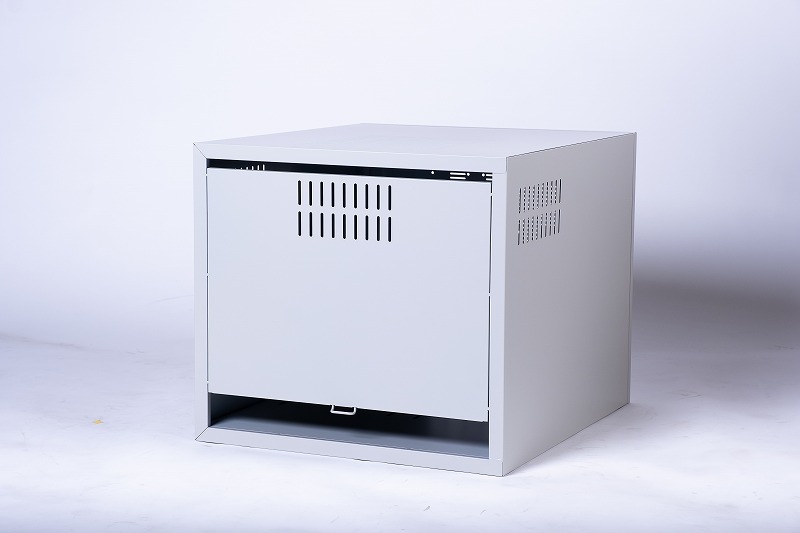 楽天市場】セキュリティボックス L 鍵付き 排熱 デスクトップ PC