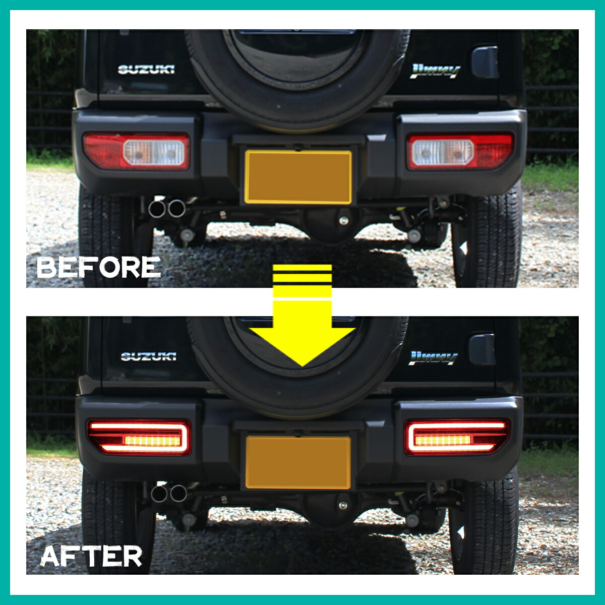 楽天市場】ジムニー テールランプ スズキ ジムニー JB64W ジムニー