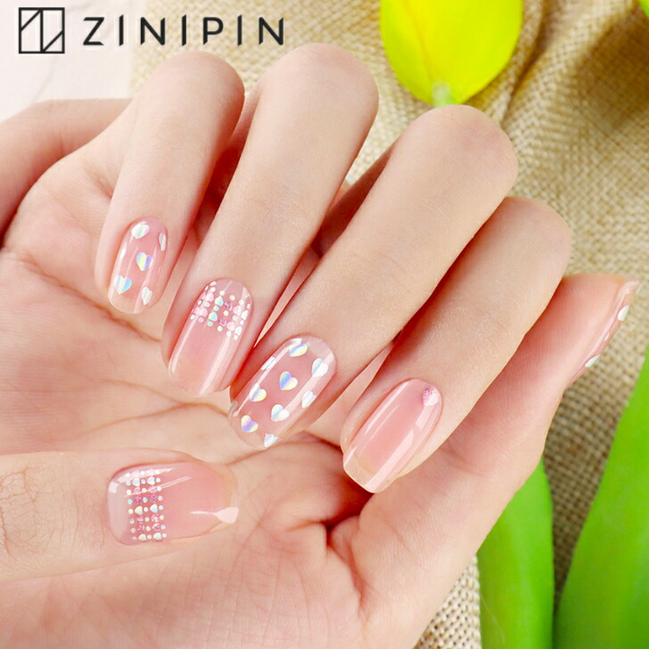 楽天市場】ネイルシール 貼るだけ [公式] ジニピン ZINIPIN 貼るだけ