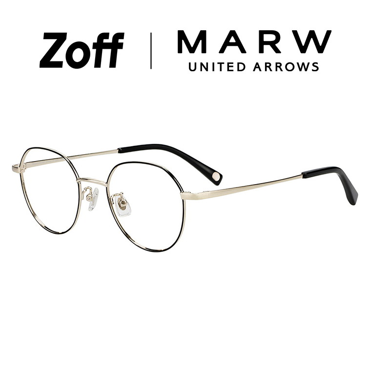 楽天市場】| 【MARWコラボ】Zoff MARW UNITED ARROWS ボストン型
