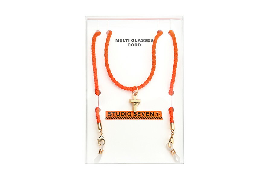 楽天市場】|グラスコード（オレンジ） Zoff STUDIO SEVEN ゾフ