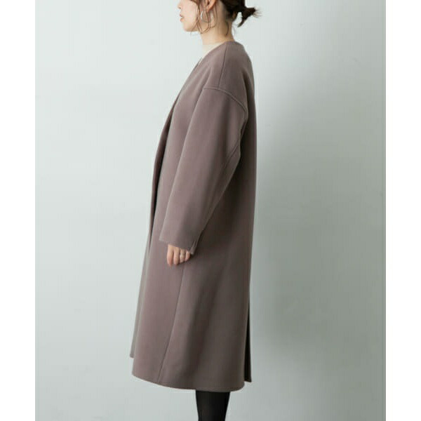楽天市場】Vネックノーカラーコート／アーバンリサーチ ロッソ（URBAN