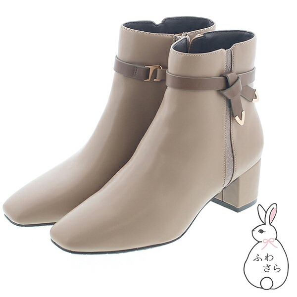 楽天市場】2WAYベルトサイドラインショートブーツ＜ふわさら