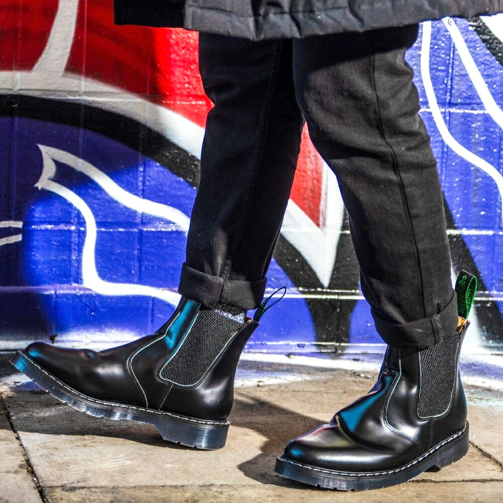 楽天市場】SOLOVAIR (ソロヴェアー) / サイドゴアブーツ DEALER BOOT