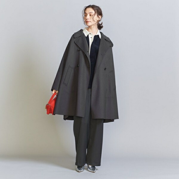 楽天市場】リバー ポンチョコート 23FW／ビューティー＆ユース