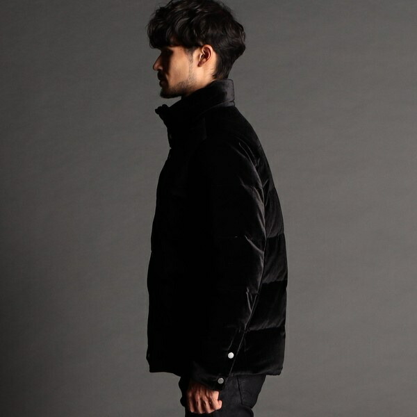 楽天市場】ニットベロア スタンドダウンブルゾン／ニコルクラブ