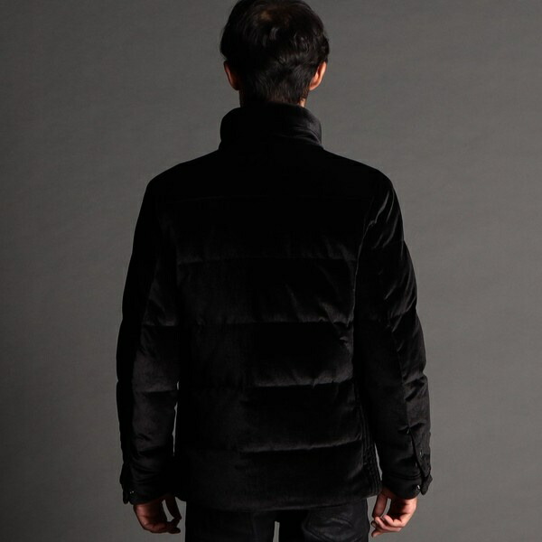 楽天市場】ニットベロア スタンドダウンブルゾン／ニコルクラブ