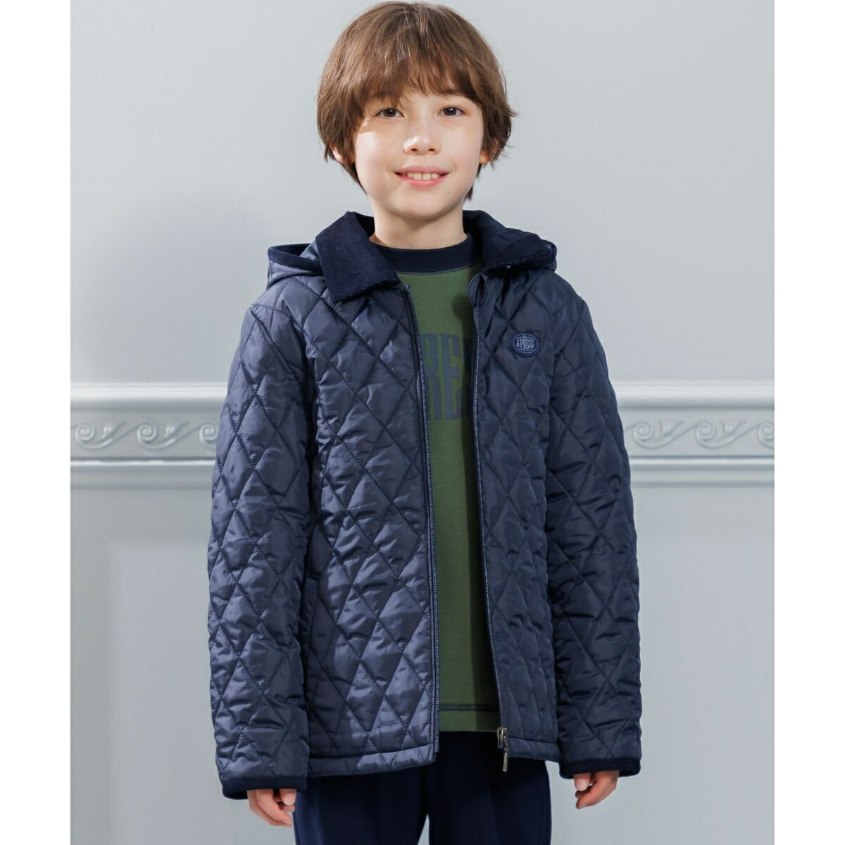 楽天市場】【100-130cm】中綿 キルティングコート／Jプレス（J.PRESS