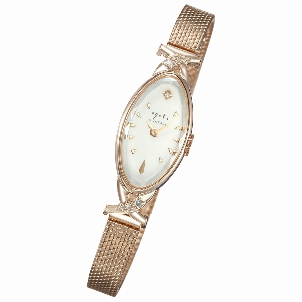 楽天市場】オーバルフェイスジュエリーウォッチ【A.CNO.1YG時計