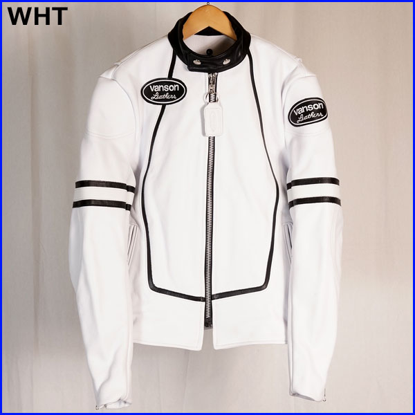 楽天市場】バンソン 別注カスタム シングルライダース レザー