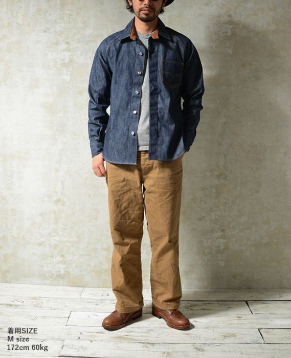 楽天市場】7647-EMBデニムシャツ-DELUXEWARE-デラックスウエアデニム