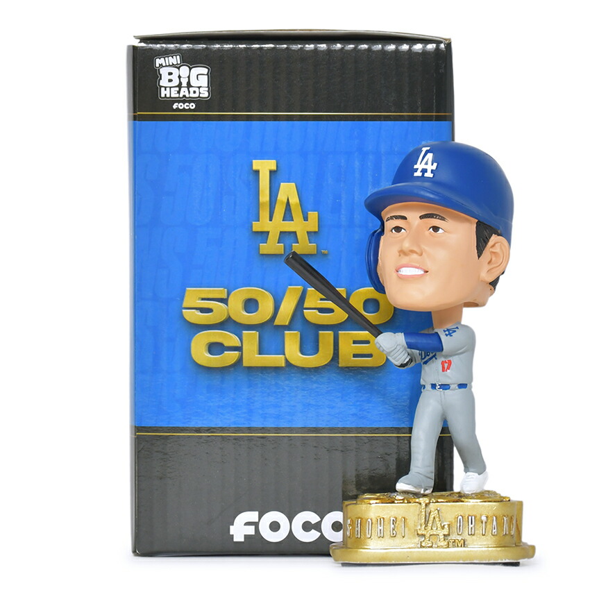 楽天市場】【世界1万個限定】大谷翔平 ボブルヘッド 50-50 ゴールド