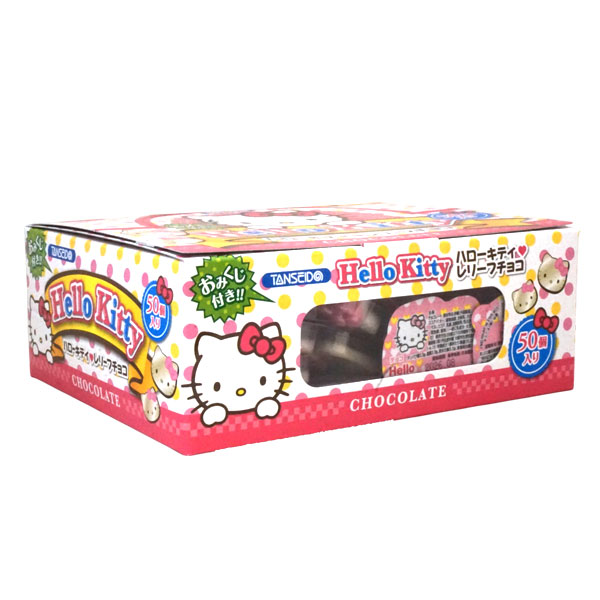 楽天市場】25円 丹生堂 ハローキティ レリーフチョコ おみくじ付 [1箱