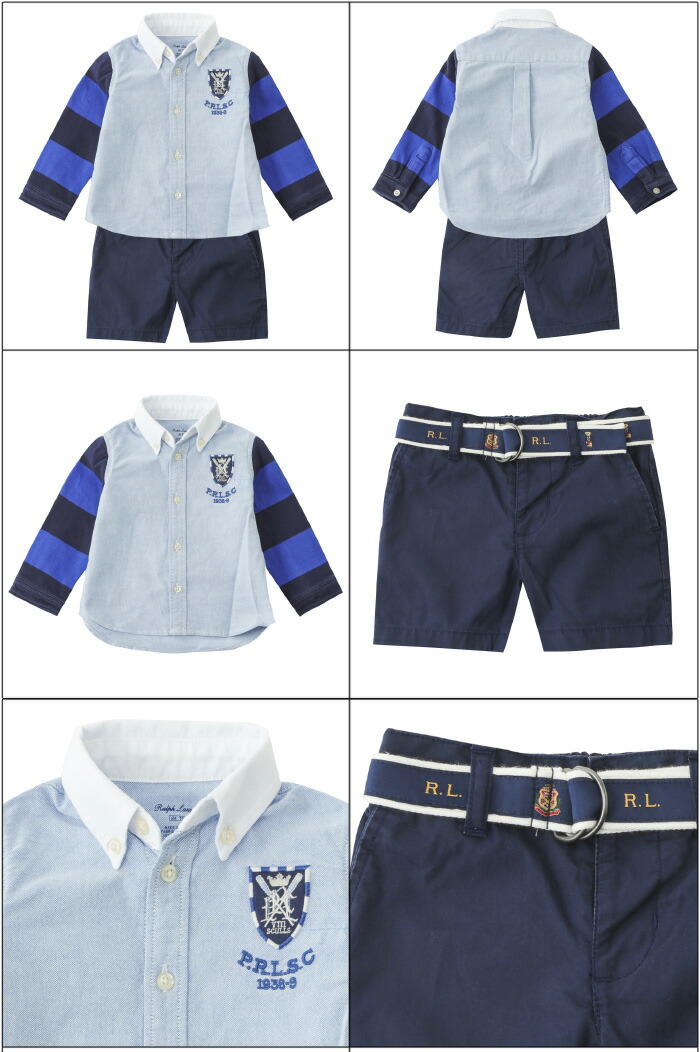 楽天市場】ラルフローレン キッズ コットン セットアップ 長袖 ズボン