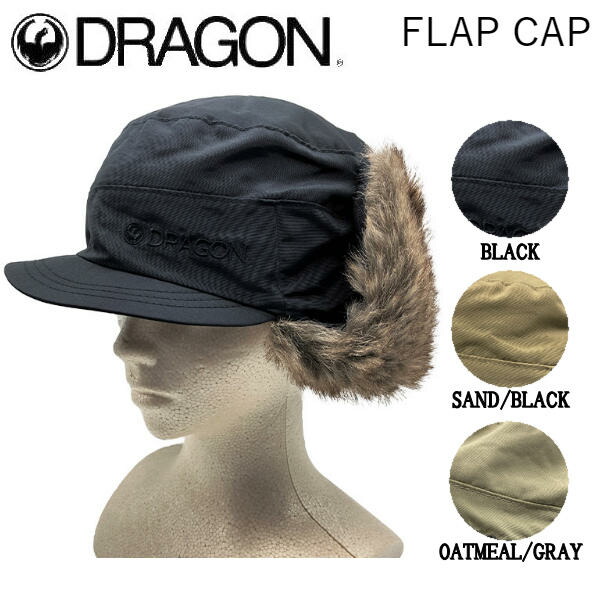 楽天市場】【DRAGON】ドラゴン 2023/2024 FLAP CAP フラップキャップ