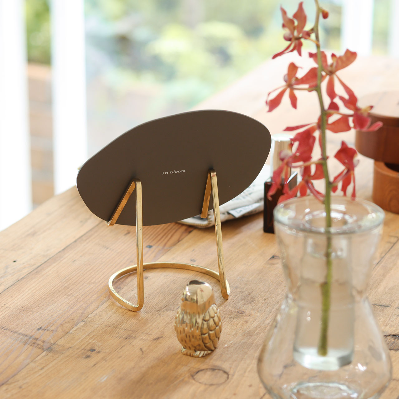 楽天市場】【公式】インブルーム ブラススタンドミラー Sサイズ