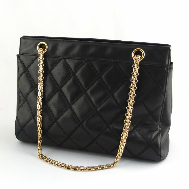 楽天市場】シャネル CHANEL マトラッセ チェーントートバッグ