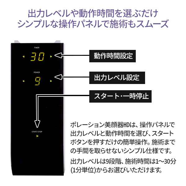 楽天市場】業務用 サロン用 ポレーション 美顔器 HD エレクトロポ
