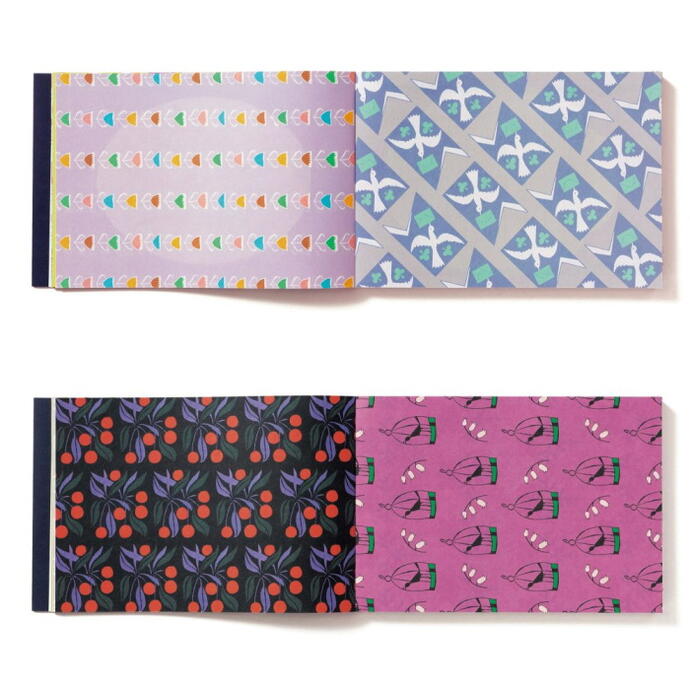 楽天市場】日本のレトロ図案 100枚レターブック パイ