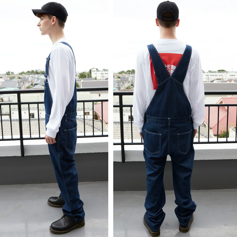 楽天市場】オーバーオール メンズ デニム【 送料無料 】全3色 新作