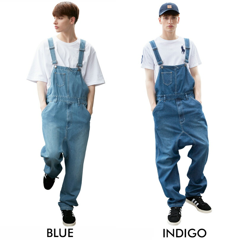 楽天市場】オーバーオール メンズ デニム【 送料無料 】全2色 新作