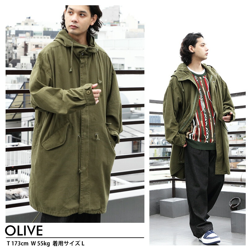 楽天市場】モッズコート メンズ コート【 送料無料 】全3色 新作