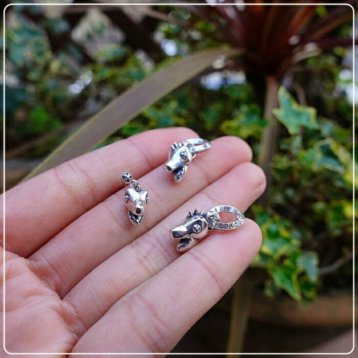楽天市場】【CHROME HEARTS クロムハーツ】Dino Head Charm ディノ