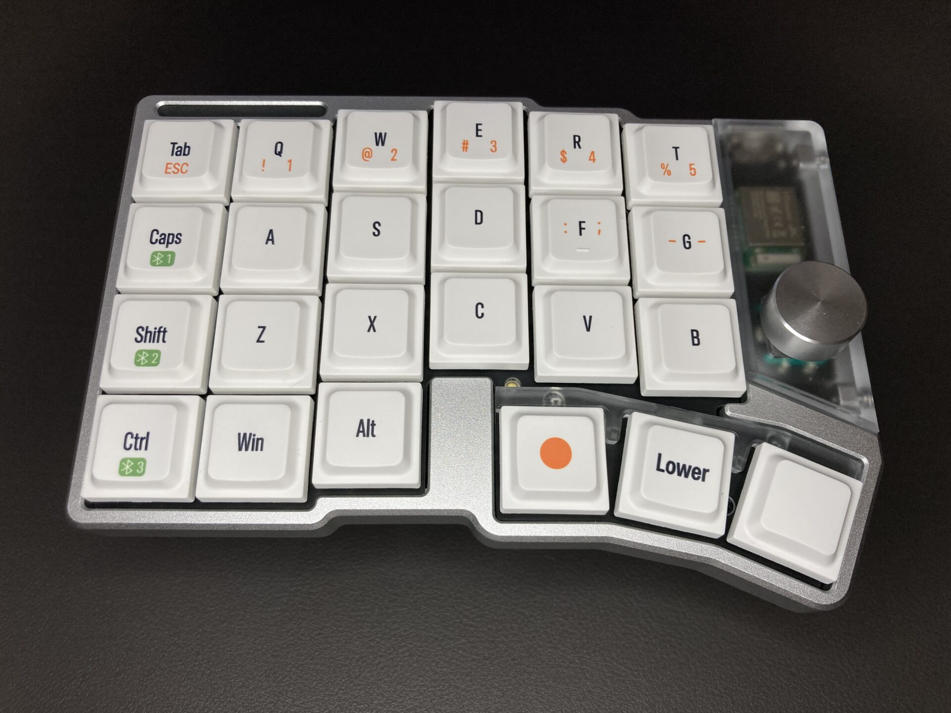 Cornix LP 分割キーボード シルバー Cornix LP 無線分割キーボード