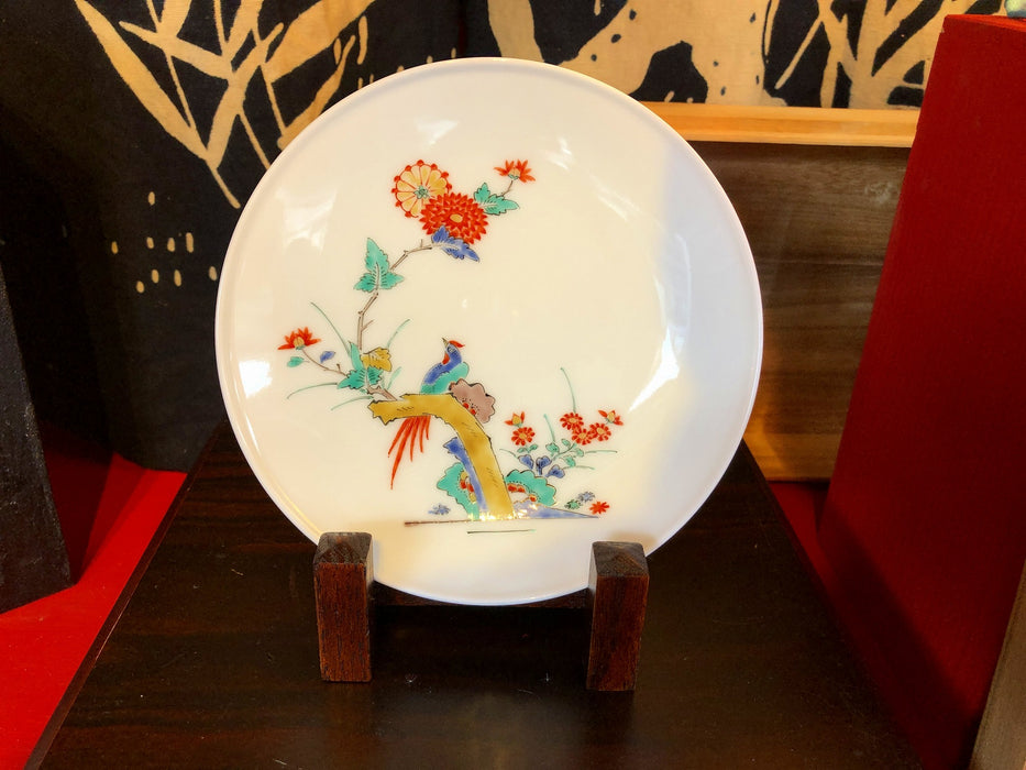 14代柿右衛門窯窯物 錦手 錦花鳥文額皿(木箱付)【限定1】【皿】 — 佐賀