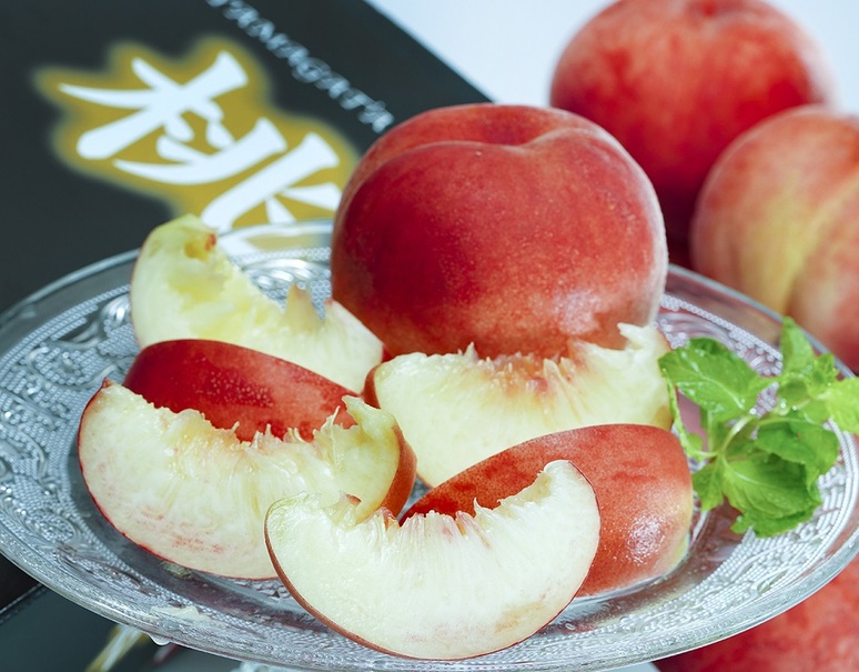 糖度14度以上 JAみちのく村山『完熟 大玉桃（品種：川中島白桃など