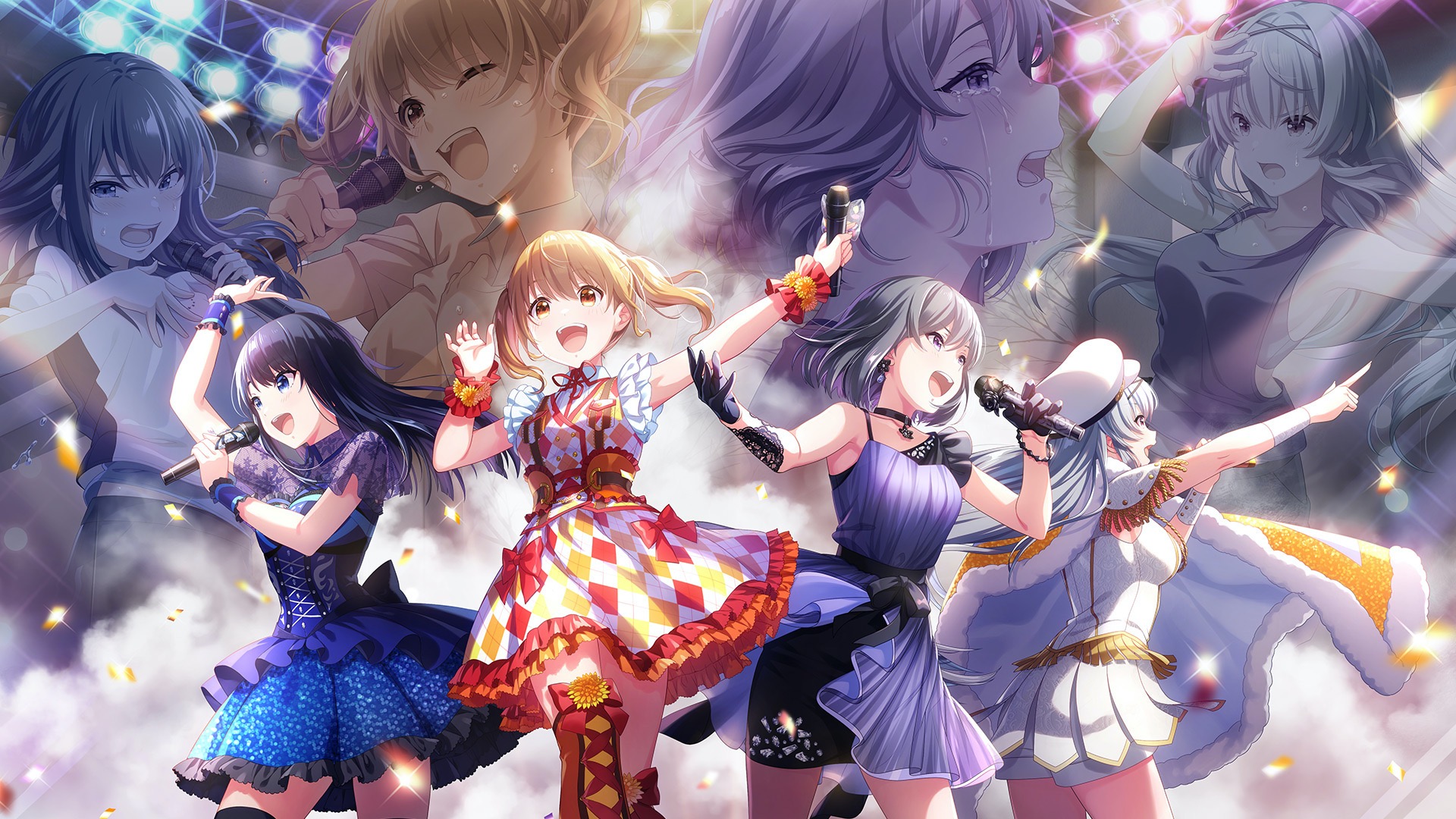 IDOLY PRIDE【神崎莉央,川咲さくら,長瀬琴乃,天動瑠依】 壁紙