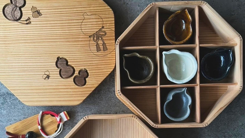 kiando - 箱屋常吉＆古⾕製陶所のコラボ レーション