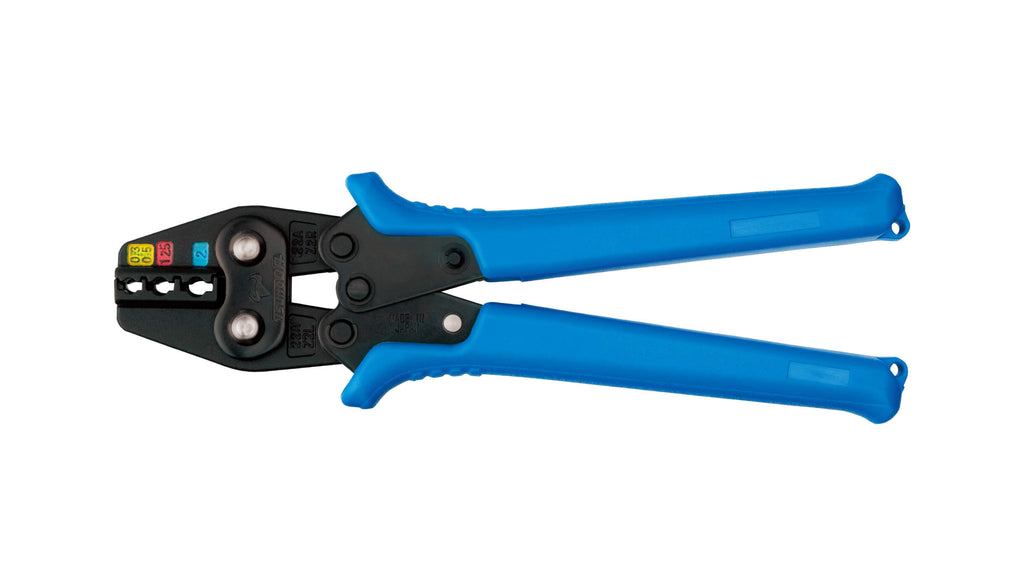 ツノダ 圧着工具 絶縁被覆付圧着端子・スリーブ用 0.3/0.5/1.25/2