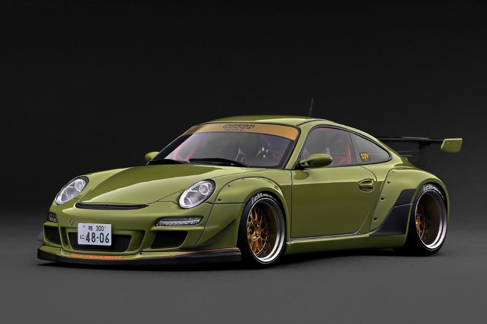 RWB 993 Orange Metallic (1/18 Scale)【IG4036:4580832500368