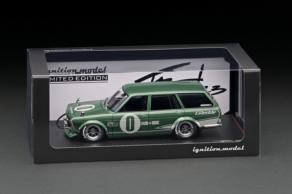 Datsun Bluebird (510) Wagon Green With Mr. Jun Imai【IG3148