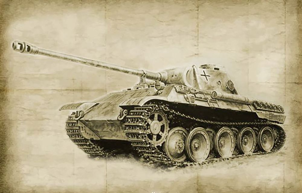 1/35 WW.II ドイツ軍 Pz.Kpfw.V パンターD型【IT90290:8001283902908